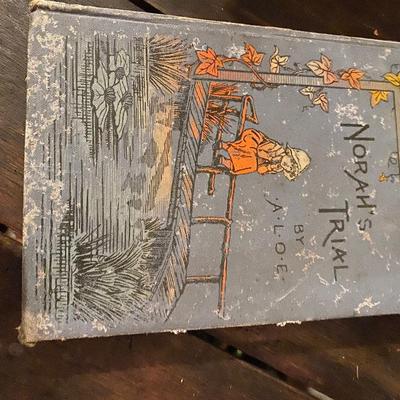 Antique book lot