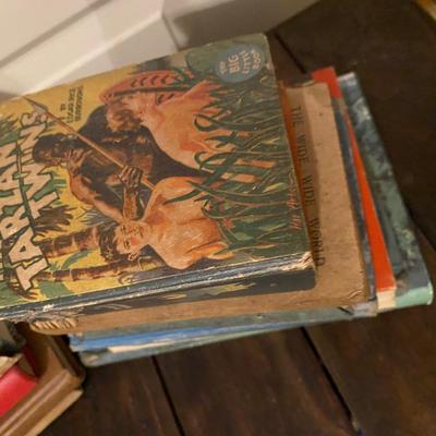 Antique book lot