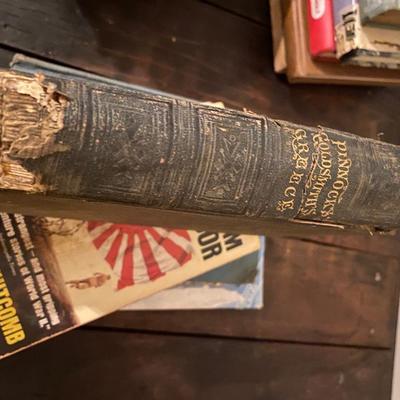 Antique book lot