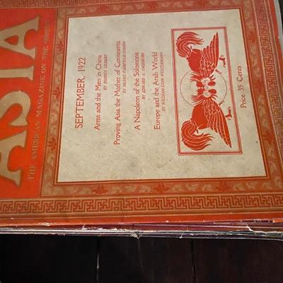 Peopleâ€™s of China Book, Antique Asia Magazines lot