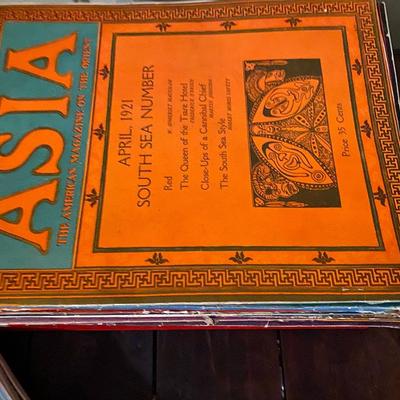 Peopleâ€™s of China Book, Antique Asia Magazines lot