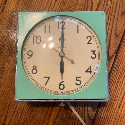 Vintage Telechron Wall Clock