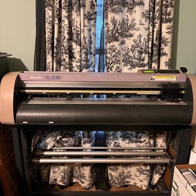 Mimaki CG-75FX Cutter Plotter with HP computer