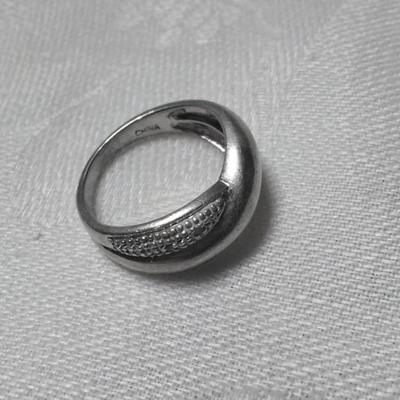 Peda Twisted Bands 925 Ring Size 7