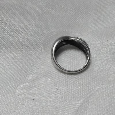 Peda Twisted Bands 925 Ring Size 7