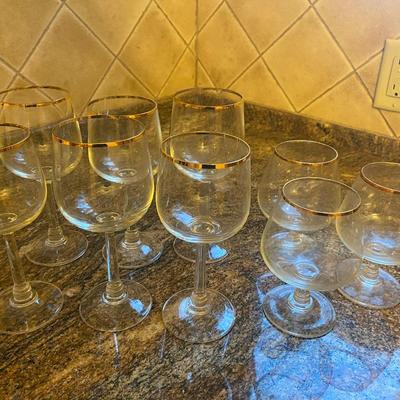 Lot of stemware