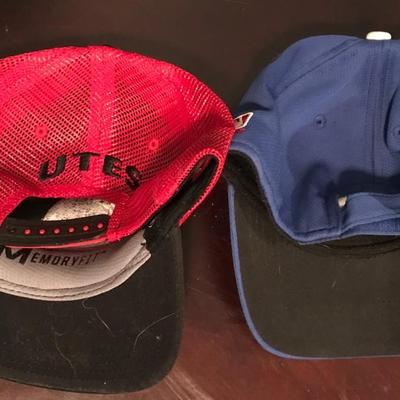 2 Baseball Caps Utes and LA