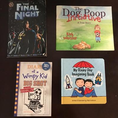 Set of 4 Children's themed books