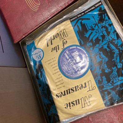 Large lot of vintage records