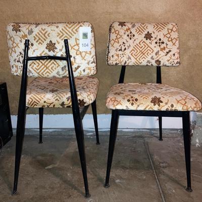 Pair of Mid Century chairs
