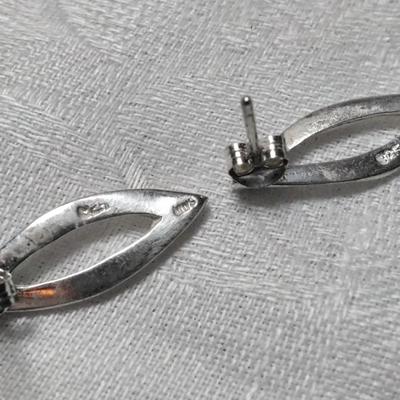 Unique Vintage MWS 925 Earrings