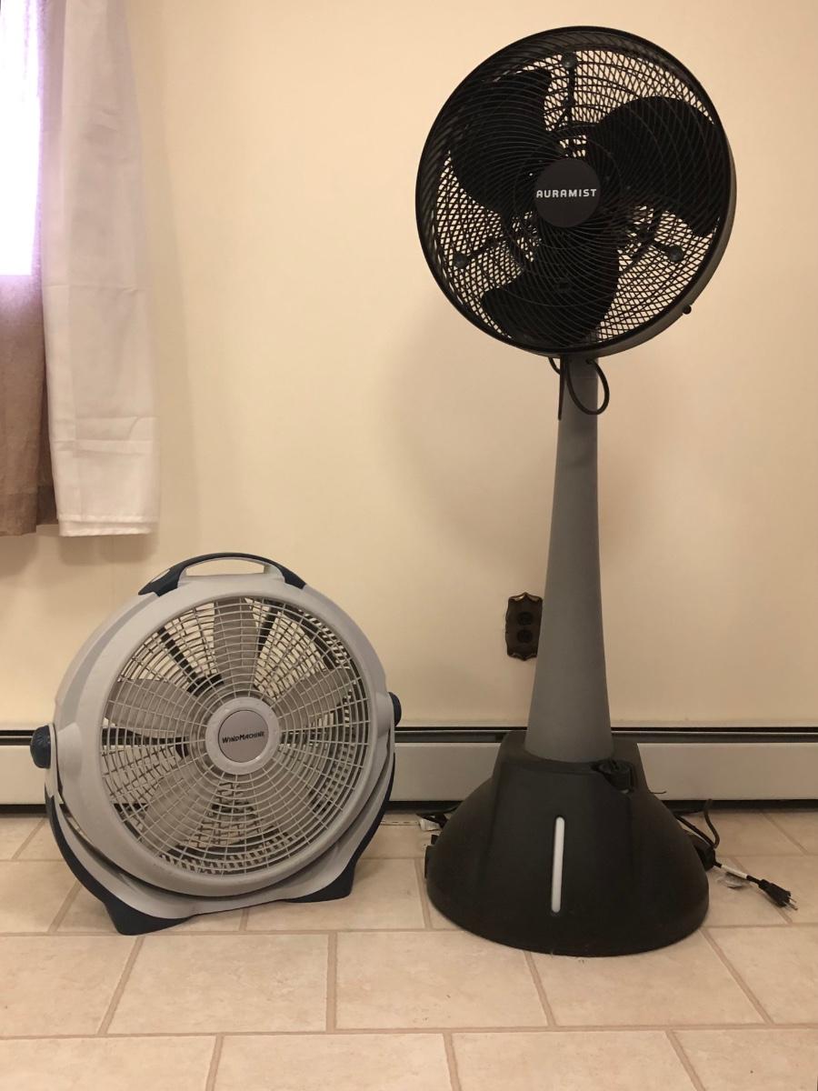 LOT87M Auramist Misting Fan & WindMachine Fan