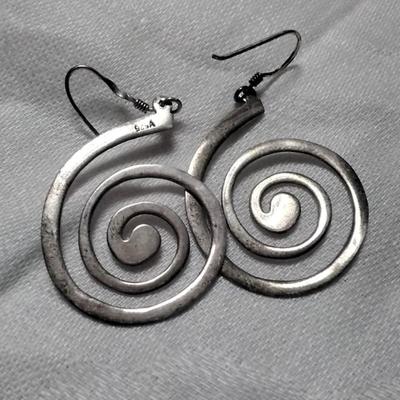 Fun Curly 925 Earrings