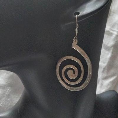 Fun Curly 925 Earrings
