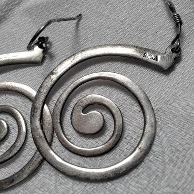 Fun Curly 925 Earrings