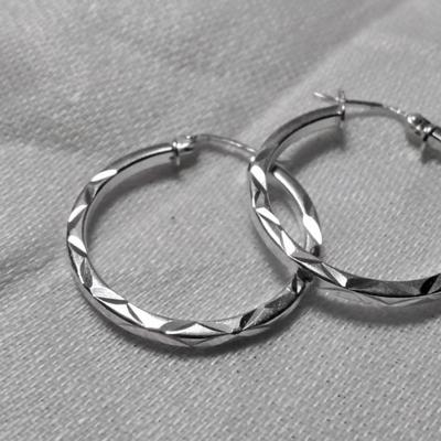 FAS 925 Hoop Earrings