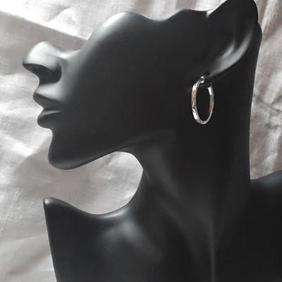 FAS 925 Hoop Earrings