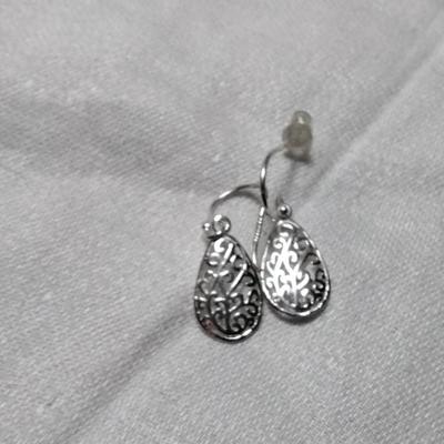 Gorgeous Filigree 925 IBB TW Earrings