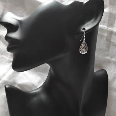 Gorgeous Filigree 925 IBB TW Earrings