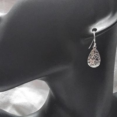 Gorgeous Filigree 925 IBB TW Earrings