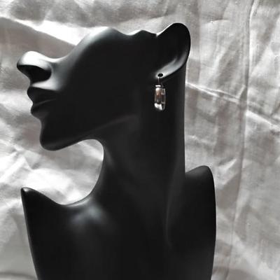 Beautiful WELLSTER 925 Hoop Earrings