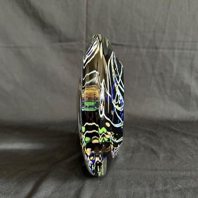 COLORFUL - ROLLIN KARG - SIGNED ART GLASS