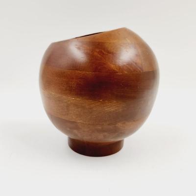 MCM HELLERWARE WOOD SPHERE BOWL