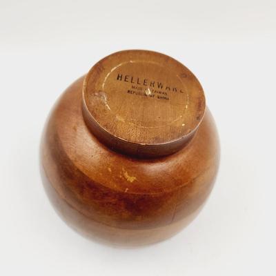 MCM HELLERWARE WOOD SPHERE BOWL
