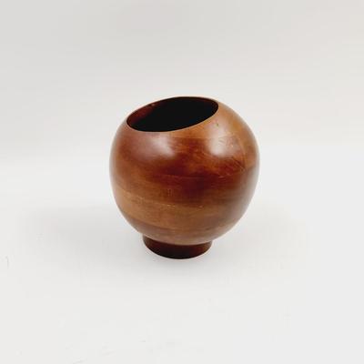 MCM HELLERWARE WOOD SPHERE BOWL