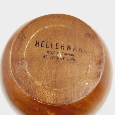 MCM HELLERWARE WOOD SPHERE BOWL