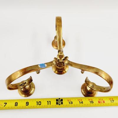BEAUTIFUL BRASS MULTI CANDLE HOLDER