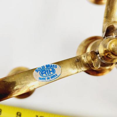 BEAUTIFUL BRASS MULTI CANDLE HOLDER
