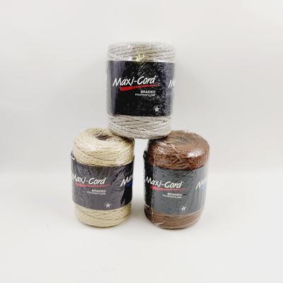NEW MAXI CORD MACRAME CORD 3 PC BUNDLE