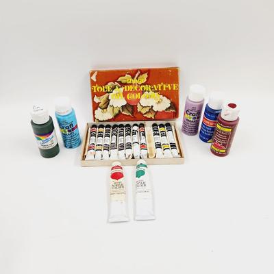 FUN ACRYLIC & OIL COLOR PAINT BUNDLE