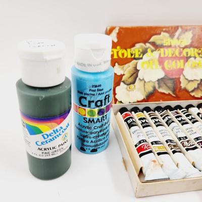 FUN ACRYLIC & OIL COLOR PAINT BUNDLE
