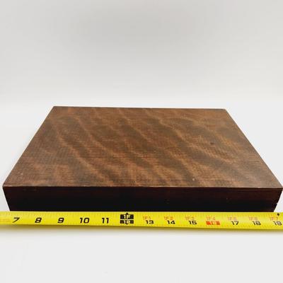 REALLY NEAT SHIP LIGHTWEIGHT WOOD BOX W/ EXTRA PRINT
