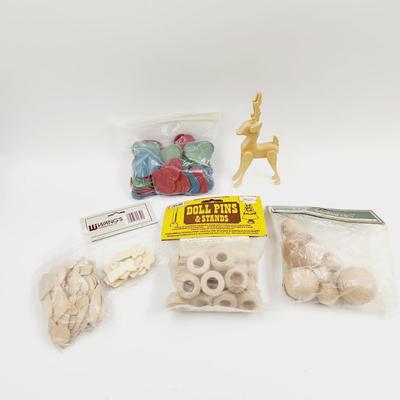 WOOD CRAFTING PIECES BUNDLE #1