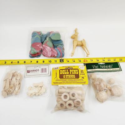 WOOD CRAFTING PIECES BUNDLE #1