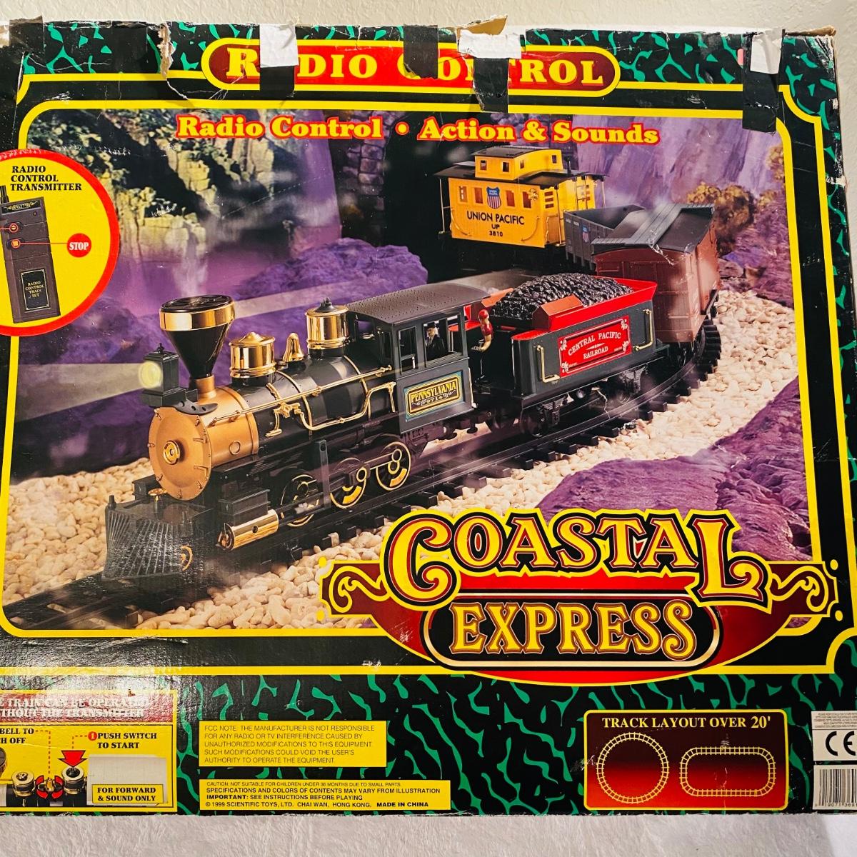Coastal Express 33 Piece Train Set GR SL EstateSales
