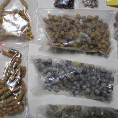 Collection Of Decorative Beads Lot 100