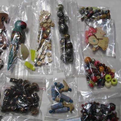 Collection Of Decorative Beads Lot 109