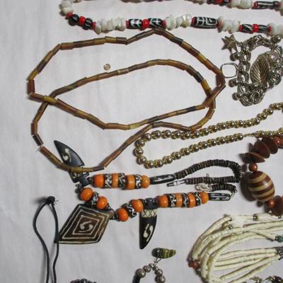 Collection Of Decorative Necklaces Lot 111