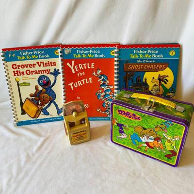 Vintage Childrenâ€™s  Books and Lunchbox (GR-SL)