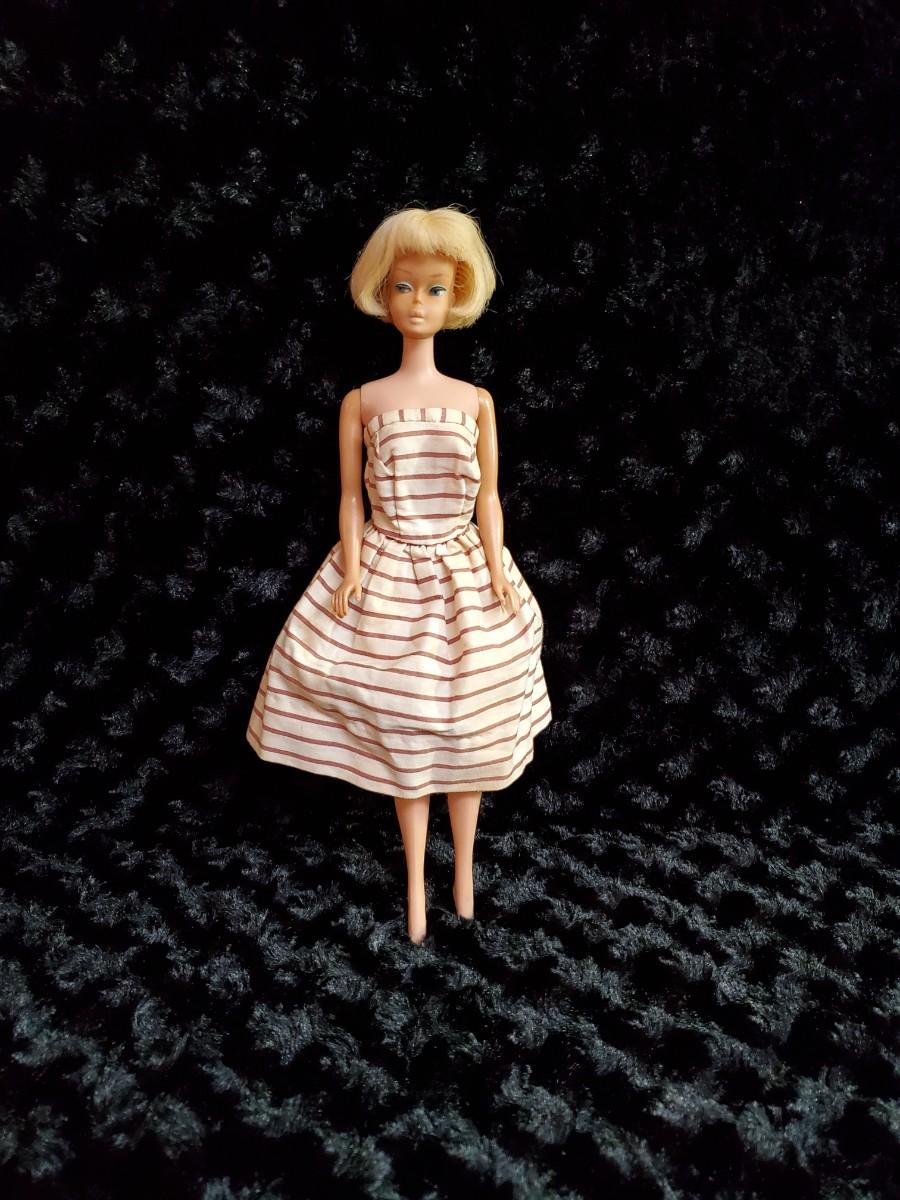 Platinum American Girl Barbie with Full Coiffure in Fashion