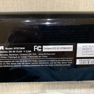 RCA multimedia sound bar
