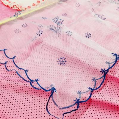 VINTAGE LACY HANKERCHIEFS
