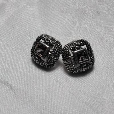Beautiful Amethyst 925 Earrings