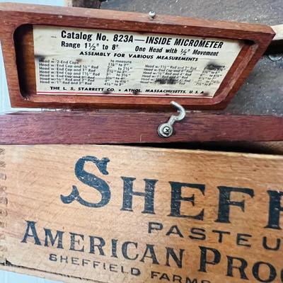 Vintage Wood Boxes  (BR1-JM)