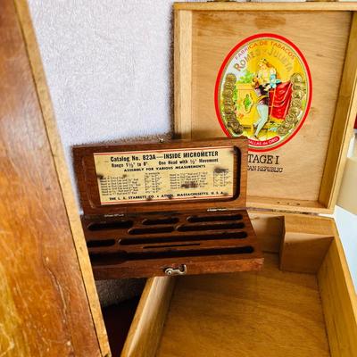 Vintage Wood Boxes  (BR1-JM)
