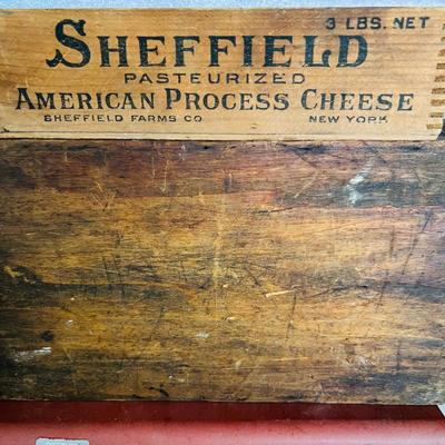 Vintage Wood Boxes  (BR1-JM)